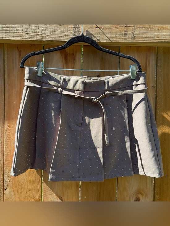 No Boundaries Dresses & Skirts - Studded Pleated Mini Skirt